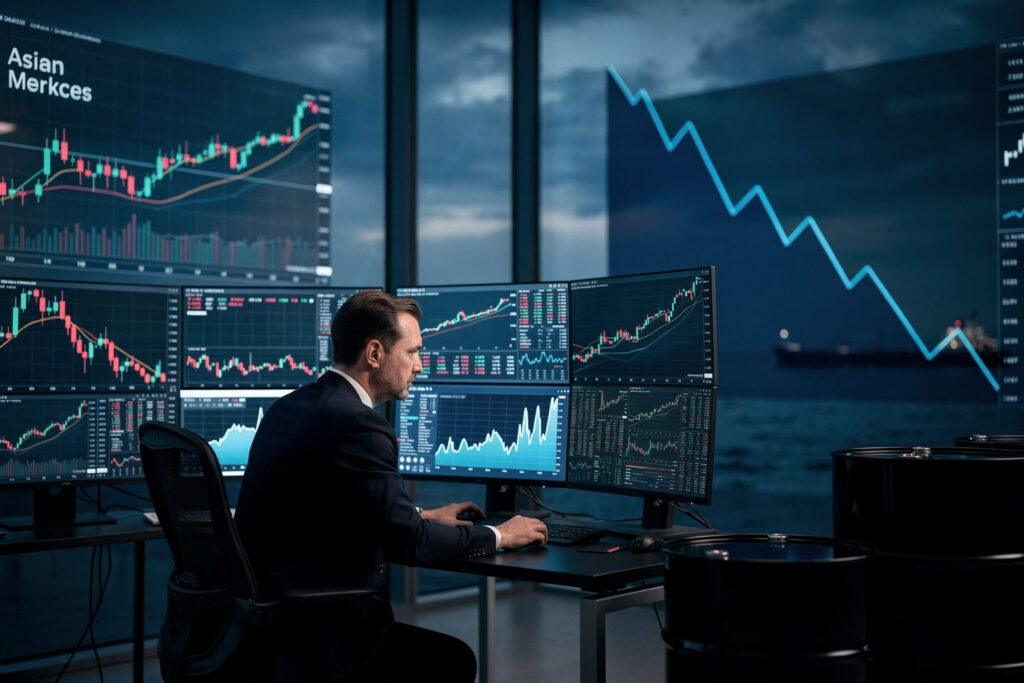 Asien-Börsen uneins: DAX unter Druck, HelloFresh senkt Prognose drastisch