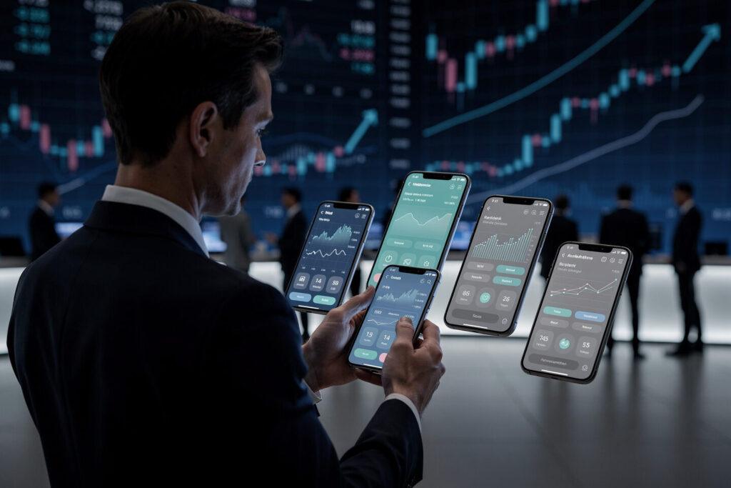 Broker-App-Vergleich: Fünf Depots im Test – Welche App passt zu Ihnen?