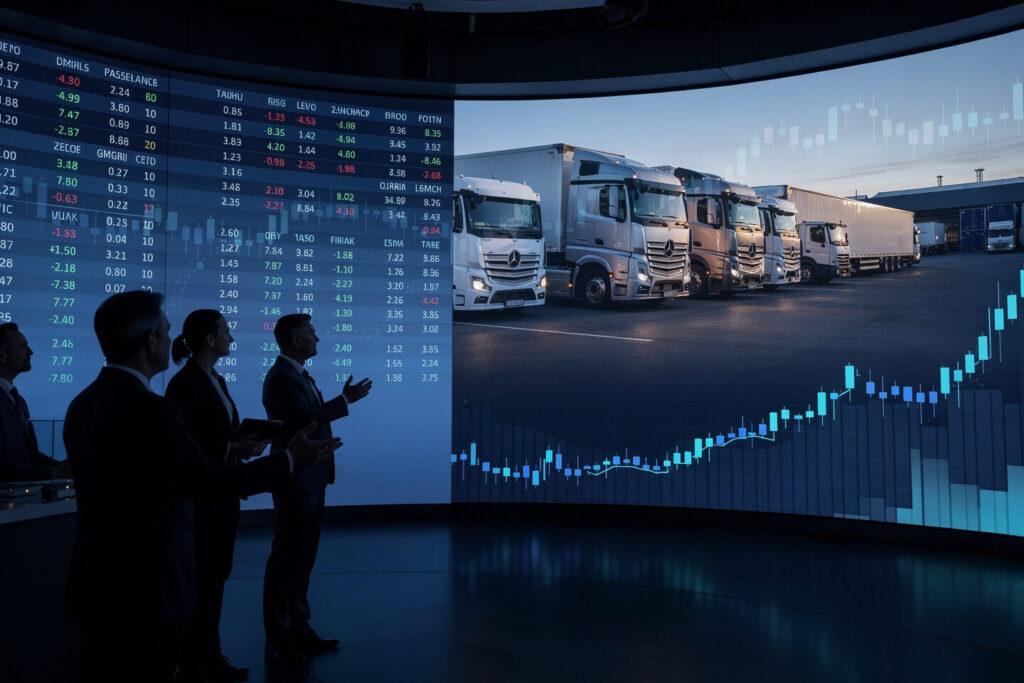 Daimler Truck erhält Großauftrag über 900 Lkw von Girteka – Aktie dennoch schwach