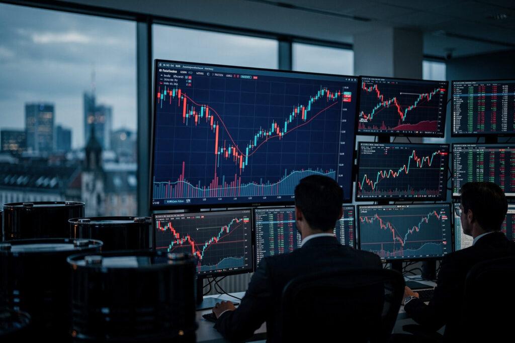 DAX dreht ins Minus: Ölpreise und Zinsangst belasten vor USA-China-Gesprächen