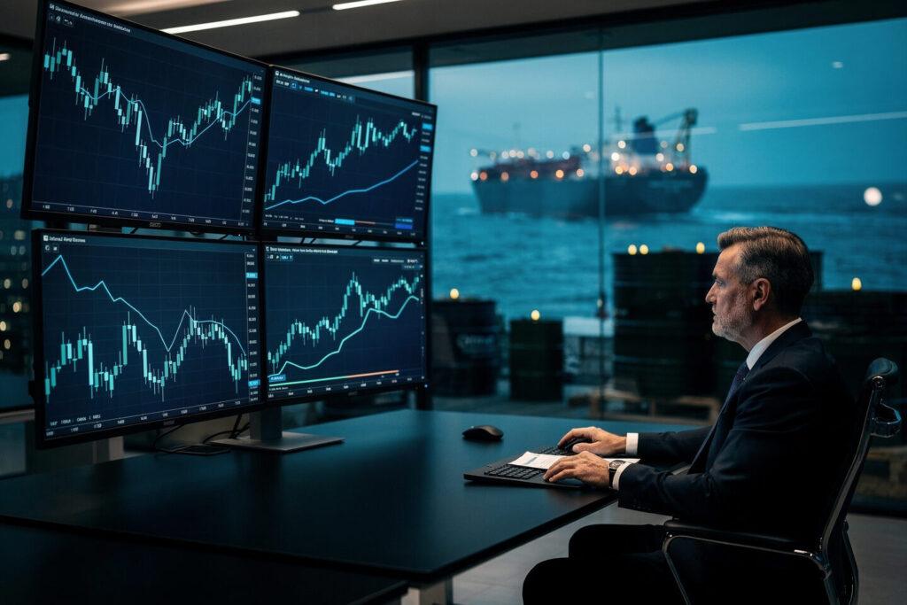 DAX fällt unter 100-Tage-Linie: Ölpreis und Zinsangst belasten den deutschen Leitindex