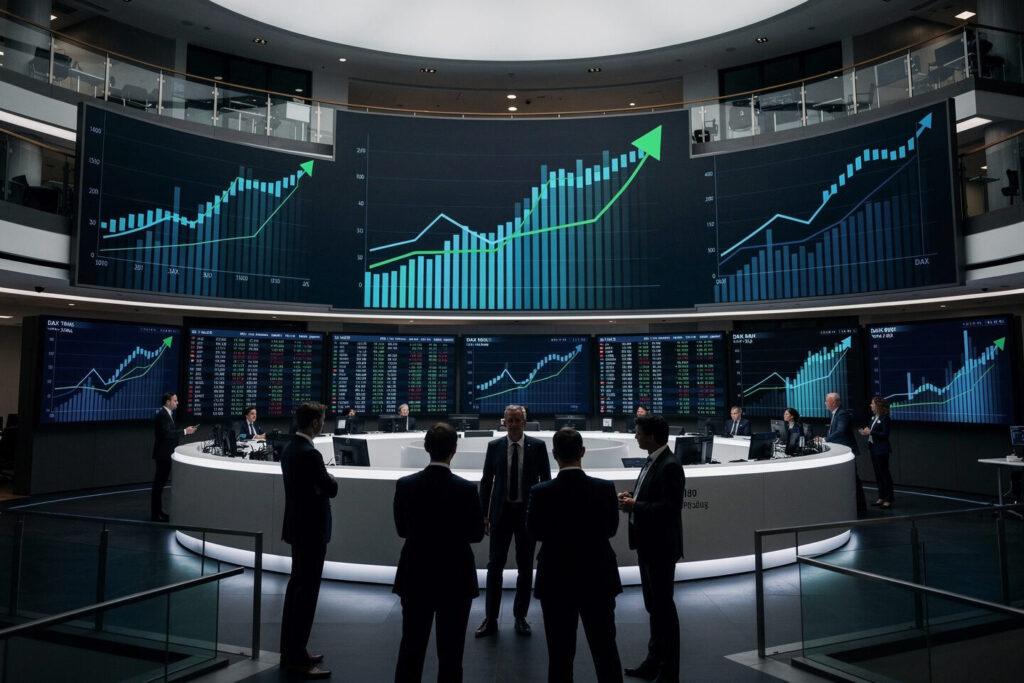 DAX startet freundlich: Deutsche Bank und Siemens Energy legen zu