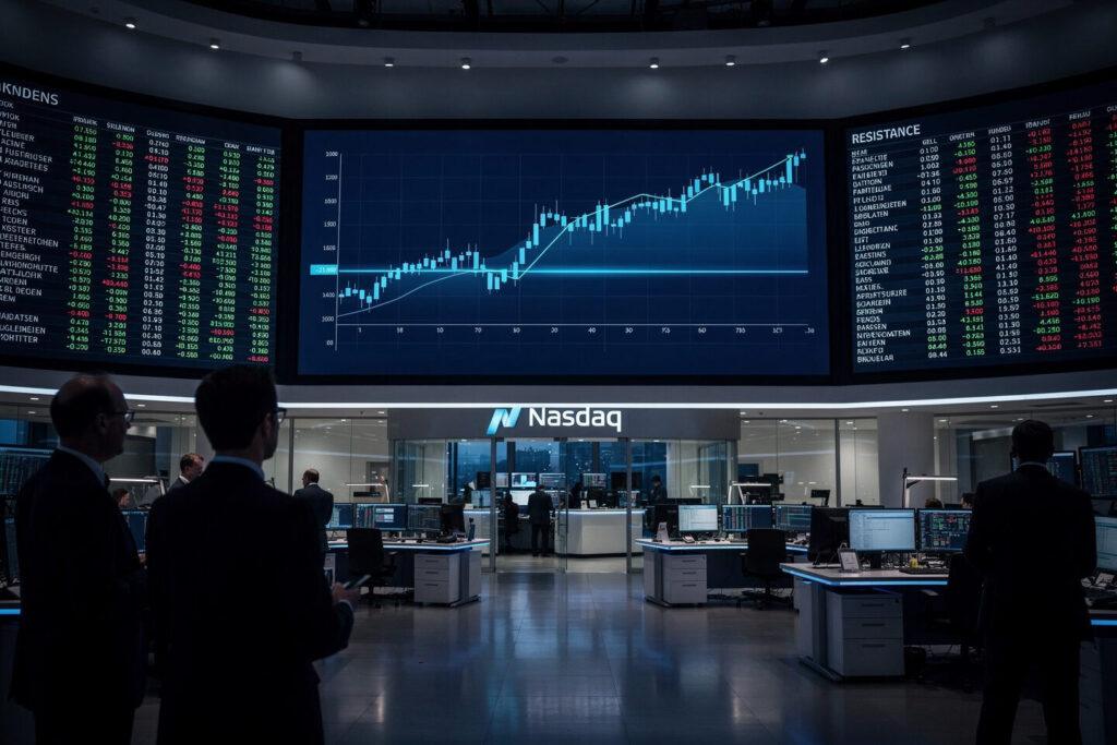 Nasdaq 100: Erholung stößt auf Widerstand – Bären behalten vorerst die Oberhand