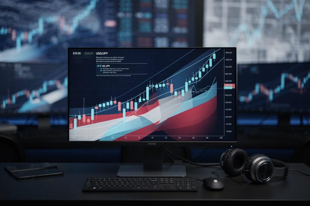 USD/JPY: Aufwärtstrend intakt – Kursziel bei 159,72 Yen im Fokus